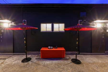 夜は幻想的な風景に