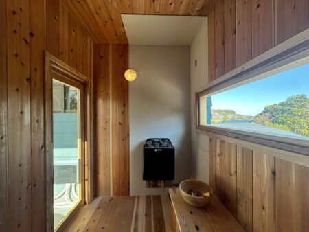 プライベートサウナで整う時間